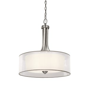 Lampa wisząca antyczna srebrna Lacey 4xE27x60W wym: 60x51x51 cm Kichler 852163 Lampa wisząca antyczna srebrna Lacey 4xE27x60W wym: 60x51x51 cm Kichler 852163
