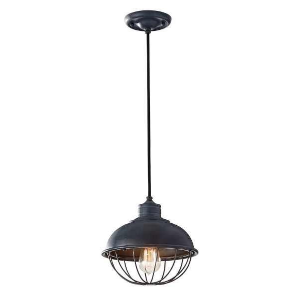 Lampa wisząca antyczne kute żelazo Urban Renewal 1xE27x60W Feiss 849255