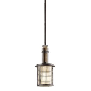 Lampa wisząca antyczne żelazo Ahrendale 1xE27x60W Kichler 849408 Lampa wisząca antyczne żelazo Ahrendale 1xE27x60W Kichler 849408