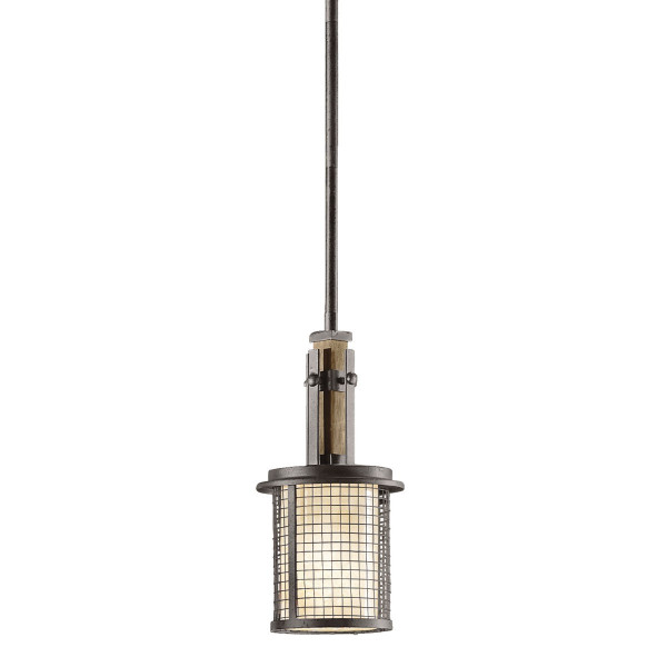 Lampa wisząca antyczne żelazo Ahrendale 1xE27x60W Kichler 849408