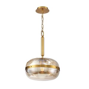 Lampa wisząca antyczny mosiądz NOTTINGHAM 1xE27x40W Quintiesse 836306 Lampa wisząca antyczny mosiądz NOTTINGHAM 1xE27x40W Quintiesse 836306