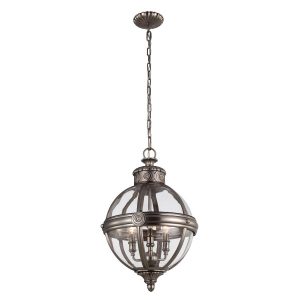 Lampa wisząca antyczny nikiel Adams 3xE14x60W wym: 223,5×37,1×37,1 cm Feiss 850145 Lampa wisząca antyczny nikiel Adams 3xE14x60W wym: 223,5×37,1×37,1 cm Feiss 850145
