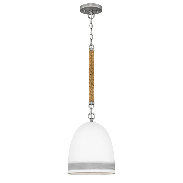 Lampa wisząca antyczny nikiel NASH 1xE27x60W Hinkley 836347