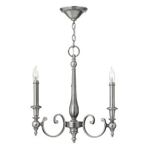 Lampa wisząca antyczny nikiel Yorktown 3xE14x60W Hinkley 850419 Lampa wisząca antyczny nikiel Yorktown 3xE14x60W Hinkley 850419
