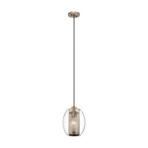 Lampa wisząca antyczny pewter Asher II 1xE27x60W Kichler 849498 Lampa wisząca antyczny pewter Asher II 1xE27x60W Kichler 849498