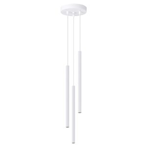 Lampa wisząca Arche 3-punktowa stalowa biała 328740 Lampa wisząca Arche 3-punktowa stalowa biała 328740