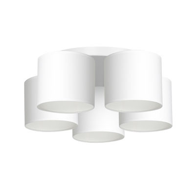 Lampa wisząca Arden biały mat 5xE27x15W wym:18x58x58cm IP20 Luminex 1021133