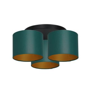 Lampa wisząca Arden czarny mat-zielona-złota 3xE27x15W IP20 Luminex 1021181 Lampa wisząca Arden czarny mat-zielona-złota 3xE27x15W IP20 Luminex 1021181