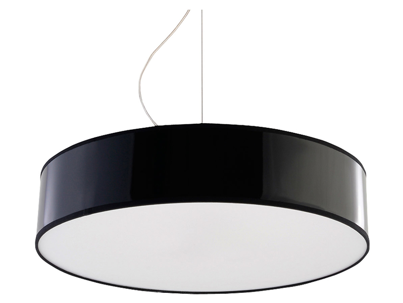 Lampa wisząca Arena 3-punktowa biało-czarna 32471