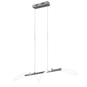 Lampa wisząca ARGOS srebrno-biała LED 1x28W Neutralna biel 3500lm RL 856576 Lampa wisząca ARGOS srebrno-biała LED 1x28W Neutralna biel 3500lm RL 856576