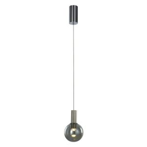 Lampa wisząca Aria chromowana LED 1x6W Ciepła biel 84lm Italux 854666 Lampa wisząca Aria chromowana LED 1x6W Ciepła biel 84lm Italux 854666