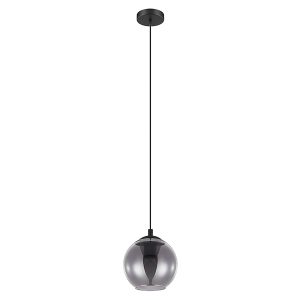 Lampa wisząca Ariscani szklana czarna 33506 Lampa wisząca Ariscani szklana czarna 33506