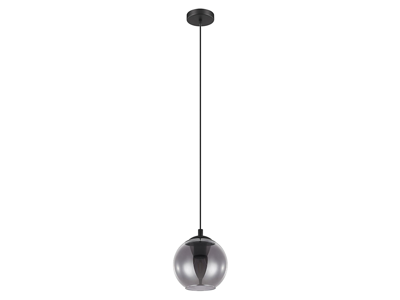 Lampa wisząca Ariscani szklana czarna 33506
