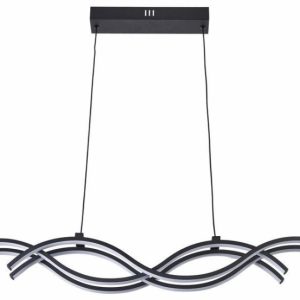 Lampa wisząca Aruba czarna LED 1x40W Odcienie bieli 3200lm Reality 835985 Lampa wisząca Aruba czarna LED 1x40W Odcienie bieli 3200lm Reality 835985