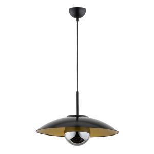 Lampa wisząca ARUM czarno-złota 1xE14x10W wym:90x47x47cm IP20 Alfa 986310 Lampa wisząca ARUM czarno-złota 1xE14x10W wym:90x47x47cm IP20 Alfa 986310