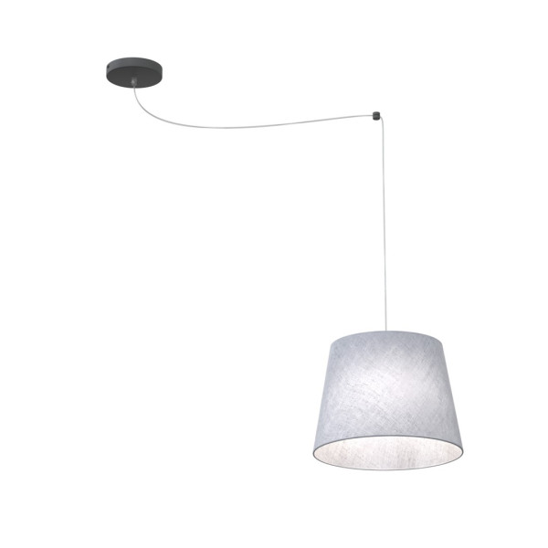 Lampa Wisząca Ascot 1 Gray 767227