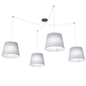 Lampa Wisząca Ascot 4 Gray 767209 Lampa Wisząca Ascot 4 Gray 767209