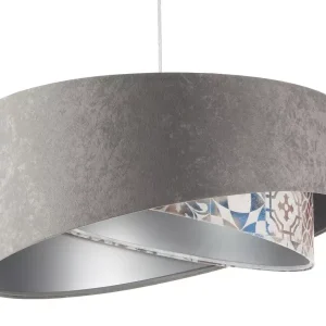 Lampa wisząca ASHES szara/srebrna 391178 Lampa wisząca ASHES szara/srebrna 391178