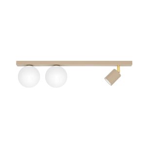 Lampa wisząca ASPA beżowa 3xGU10x15W wym:12x64x14cm IP20 Kaja 1029964