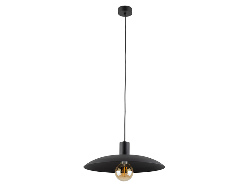 Lampa wisząca Astra metalowa czarna 664315
