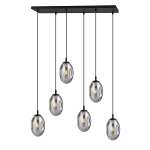 Lampa Wisząca Astral 6 Bl Grafit 766701