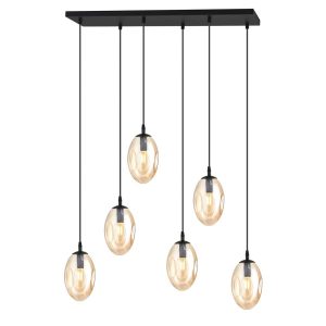 Lampa Wisząca Astral 6 Bl Miodowy 766708