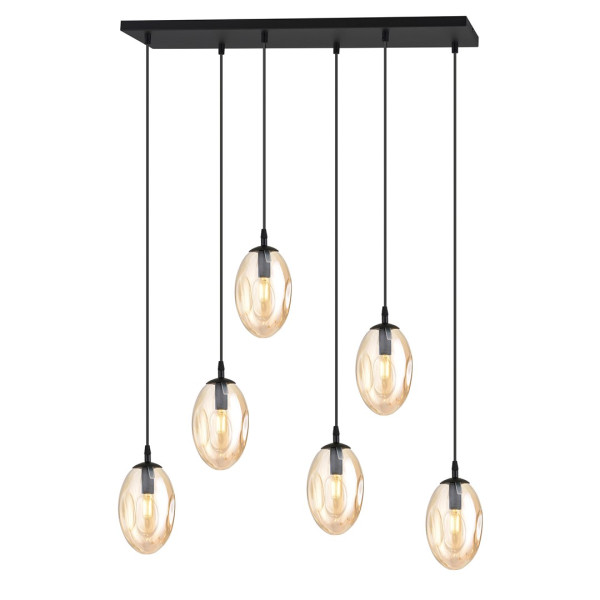 Lampa Wisząca Astral 6 Bl Miodowy 766708