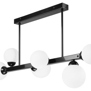 Lampa wisząca Astro 6-punktowa stalowa czarna 54635