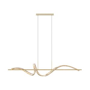 Lampa wisząca ATHESA złoto-kryształ LED 1×24.5W 3000lm Zuma Line 836088 Lampa wisząca ATHESA złoto-kryształ LED 1×24.5W 3000lm Zuma Line 836088