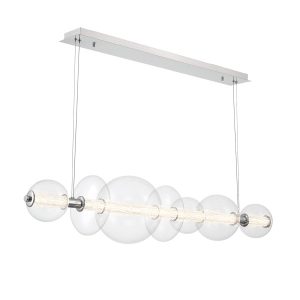 Lampa wisząca ATOMO polerowany chrom LED 1x46W 3586lm Quintiesse 836892