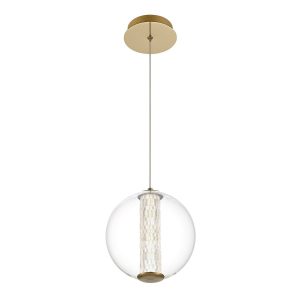 Lampa wisząca ATOMO złoto szczotkowane LED 1x9W 756lm Quintiesse 836923