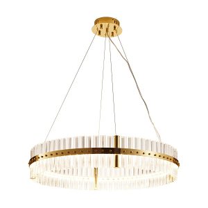 Lampa wisząca AURA LED złota 85 cm 750299