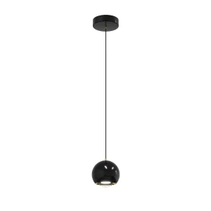 Lampa Wisząca Aurenia 1xLED czarna PL0122-CB 542537 Lampa Wisząca Aurenia 1xLED czarna PL0122-CB 542537