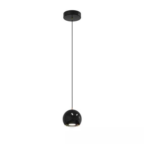 Lampa Wisząca Aurenia 1xLED czarna PL0122-CB 542537