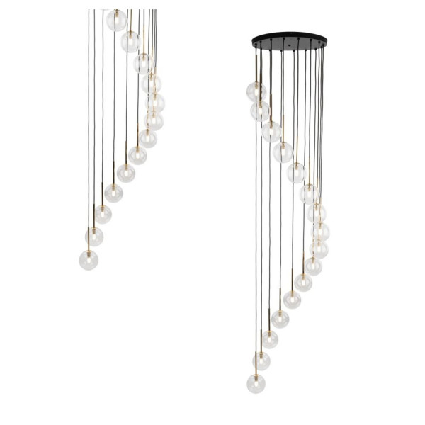 Lampa wisząca AURORA TRANSPARENT 10182 TK Lighting 805048