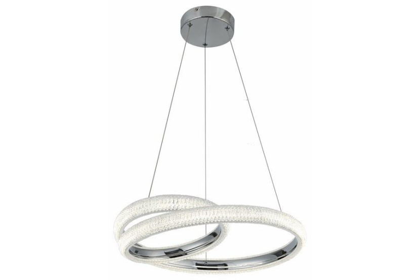 Lampa wisząca Auxerre chromowana LED 1x36W Odcienie bieli 2880lm Reality 836013