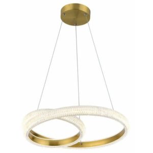 Lampa wisząca Auxerre złota LED 1x36W Odcienie bieli 2880lm Reality 836117 Lampa wisząca Auxerre złota LED 1x36W Odcienie bieli 2880lm Reality 836117