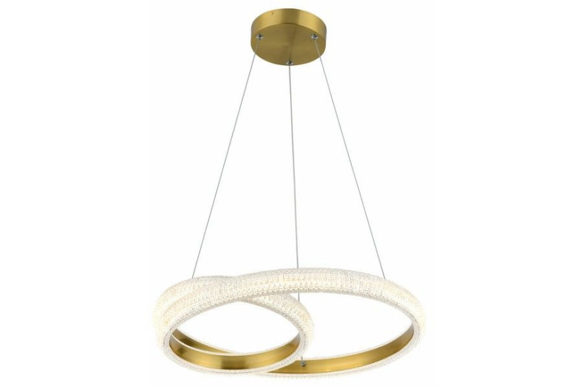 Lampa wisząca Auxerre złota LED 1x36W Odcienie bieli 2880lm Reality 836117