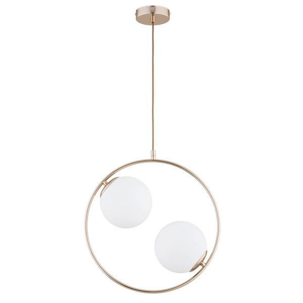 Lampa wisząca AVIA złota 2xE14x10W wym:85x15x38,5cm IP20 Alfa 1019356
