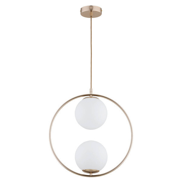 Lampa wisząca AVIA złota 2xE14x10W wym:85x15x38,5cm IP20 Alfa 1019017
