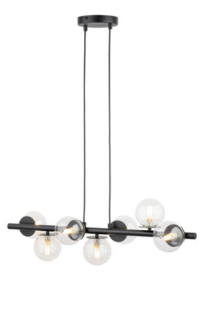Lampa wisząca AVOLA czarna 7xG9x12W wym:120x74x24cm IP20 Sigma Lighting 1021119