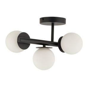 Lampa wisząca AVOLA czarno-biała 3xG9x12W IP20 Sigma Lighting 1029986