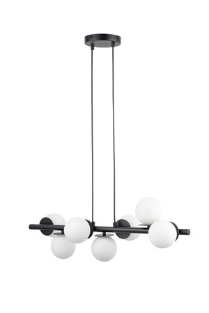 Lampa wisząca AVOLA czarno-biała 7xG9x12W IP20 Sigma Lighting 1021112