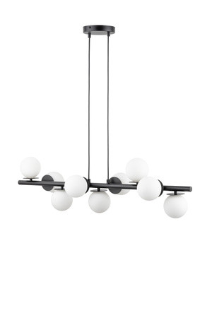 Lampa wisząca AVOLA czarno-biała 9xG9x12W IP20 Sigma Lighting 1021098