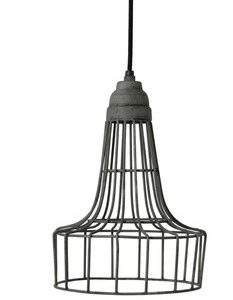 Lampa wisząca Babette cement 100427 Lampa wisząca Babette cement 100427