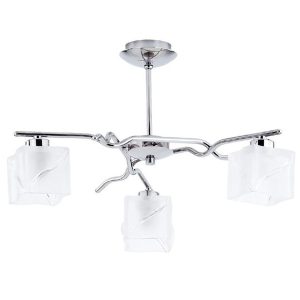 Lampa wisząca BALENO kwadratowe klosze biała 3xE14x10W IP20 Alfa 1019618 Lampa wisząca BALENO kwadratowe klosze biała 3xE14x10W IP20 Alfa 1019618