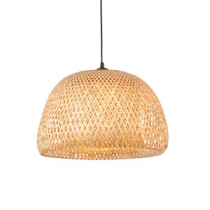 Lampa wisząca BALI beżowa 1xE27x20W wym:154x42x42cm IP20 Endon 1027178