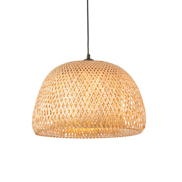 Lampa wisząca BALI beżowa 1xE27x20W wym:154x42x42cm IP20 Endon 1027178