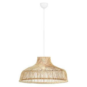 Lampa wisząca Bali rattanowa beżowa 32055