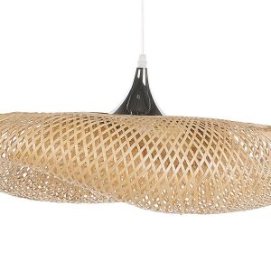 Lampa wisząca bambus jasne drewno 139815 Lampa wisząca bambus jasne drewno 139815